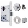 LOCKWOOD 3772 MORTICE LOCK TURNSNIB KIT (INC. CYLINDER, TURNSNIB, ESCUTCHEON & ADAPTOR)
