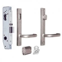 Door Hardware Kits LOCKWOOD 3782 ALUMINIUM DOOR CYLINDER/TURNSNIB KIT