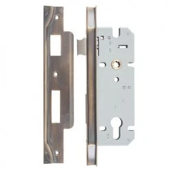 IVER MORTICE LOCK EURO REBATED 85MM