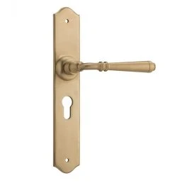 Handles & Hardware TRADCO REIMS LEVER ON LONG BACKPLATE