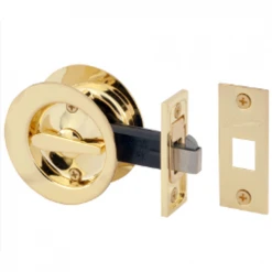GAINSBOROUGH CIRCULAR SLIDING CAVITY DOOR PRIVACY SET Cavity Door Hardware