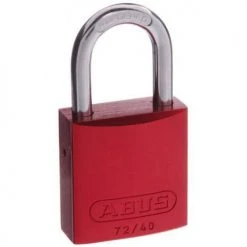 ABUS ALUMINIUM PADLOCK 72/40 (VARIOUS COLOURS)