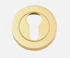 Tradco IVER ESCUTCHEONS EURO FORGED ROUND Restoration Hardware
