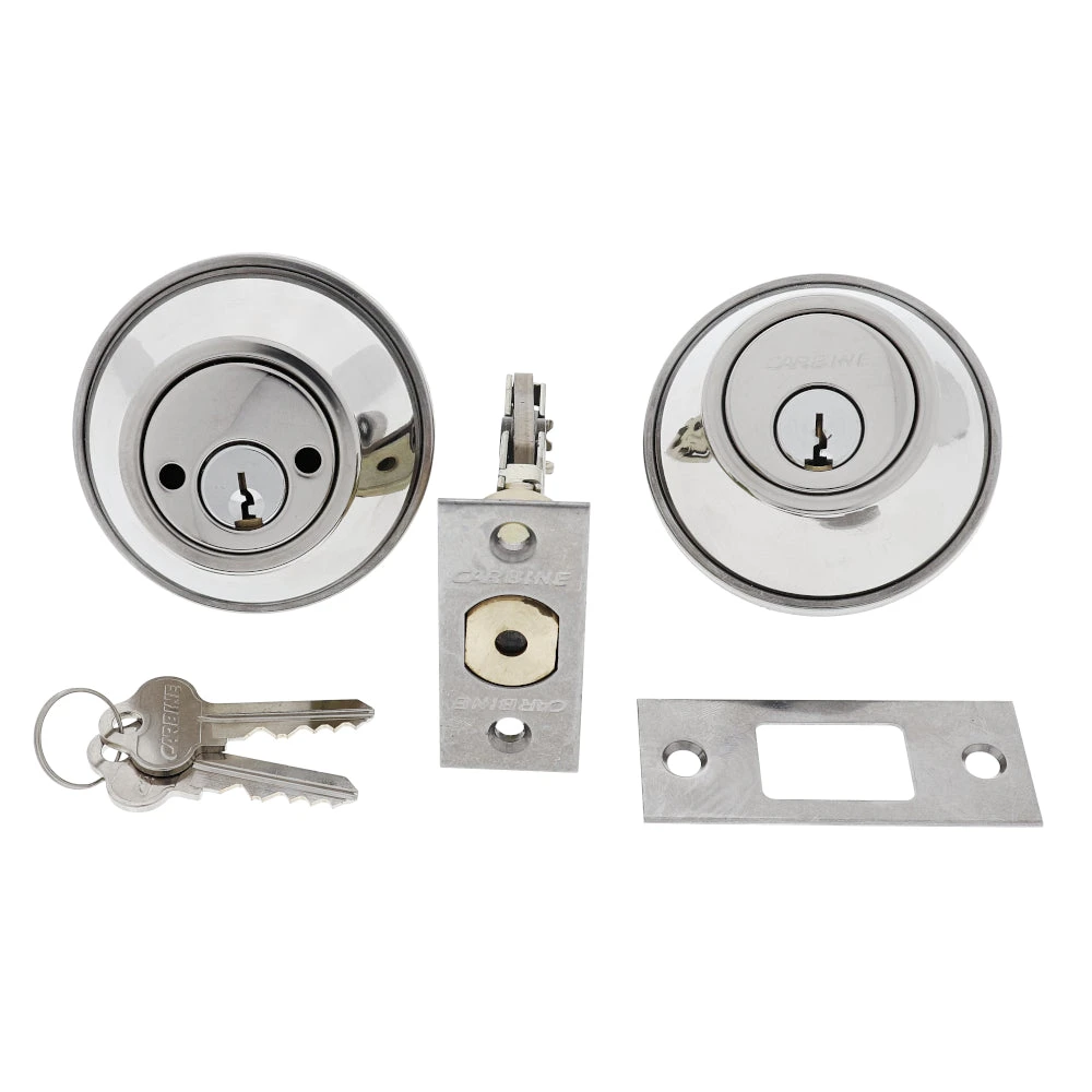 CARBINE DOUBLE CYLINDER DEADBOLT 2 CARBINE DOUBLE CYLINDER DEADBOLT