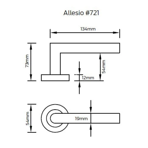 SCHLAGE 7000 SERIES LEVERSET - ALLESIO Handles & Hardware 2 SCHLAGE 7000 SERIES LEVERSET - ALLESIO Handles & Hardware