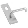 Handles & Hardware LEGGE 700 SERIES EXTERNAL PLATE FURNITURE WITH CYLINDER - ALPHA LEVER