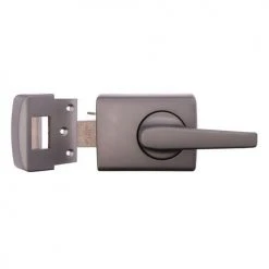 Locking Solutions LOCKWOOD 002-LEVER DEADLATCH SATIN CHROME PEARL