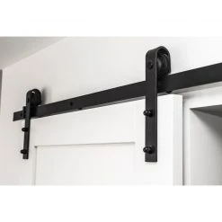 LOCKWOOD OUTLAND TRACK AND HARDWARE KIT 2M/3M BLACK Sliding Door