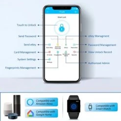 The Lock Shop Locking Solutions MCGRATH DIGITAL BLUETOOTH LOCK - MLNX5