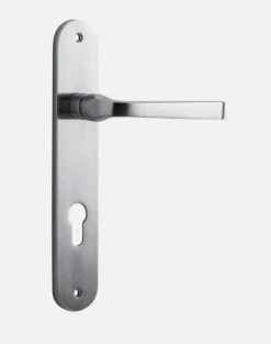 IVER DOOR LEVER ANNECY OVAL BACKPLATE Door Handles & Levers