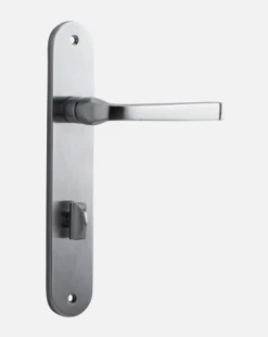 IVER DOOR LEVER ANNECY OVAL BACKPLATE Door Handles & Levers
