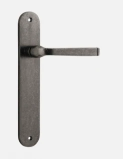 IVER DOOR LEVER ANNECY OVAL BACKPLATE Door Handles & Levers