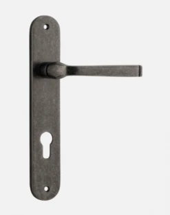 IVER DOOR LEVER ANNECY OVAL BACKPLATE Door Handles & Levers