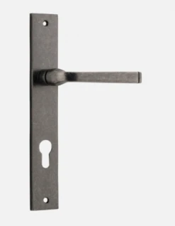 IVER DOOR LEVER ANNECY RECTANGULAR BACKPLATE Door Handles & Levers