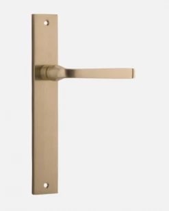 IVER DOOR LEVER ANNECY RECTANGULAR BACKPLATE Door Handles & Levers