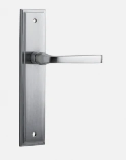 IVER DOOR LEVER ANNECY STEPPED BACKPLATE Door Handles & Levers