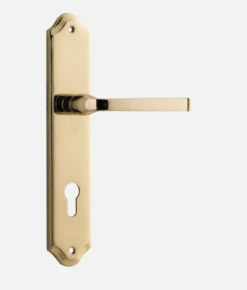 IVER DOOR LEVER ANNECY SHOULDERED BACKPLATE