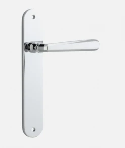 IVER DOOR LEVER COPENHAGEN OVAL BACKPLATE Door Handles & Levers