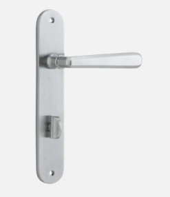 IVER DOOR LEVER COPENHAGEN OVAL BACKPLATE Door Handles & Levers