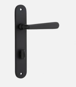 IVER DOOR LEVER COPENHAGEN OVAL BACKPLATE Door Handles & Levers