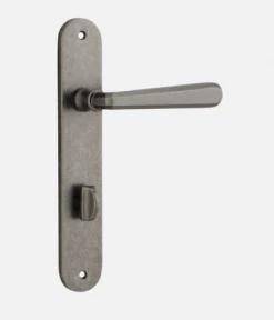 IVER DOOR LEVER COPENHAGEN OVAL BACKPLATE Door Handles & Levers