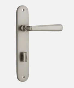 IVER DOOR LEVER COPENHAGEN OVAL BACKPLATE Door Handles & Levers