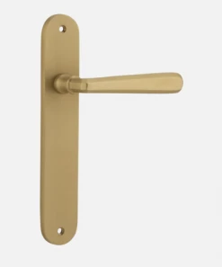 IVER DOOR LEVER COPENHAGEN OVAL BACKPLATE Door Handles & Levers