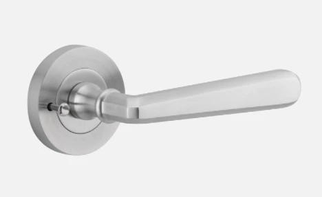 Door Handles & Levers IVER DOOR LEVER COPENHAGEN ROUND ROSE BACKPLATE 8 Door Handles & Levers IVER DOOR LEVER COPENHAGEN ROUND ROSE BACKPLATE
