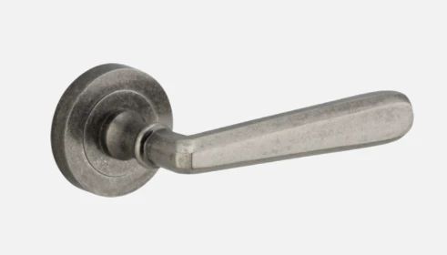 Door Handles & Levers IVER DOOR LEVER COPENHAGEN ROUND ROSE BACKPLATE 11 Door Handles & Levers IVER DOOR LEVER COPENHAGEN ROUND ROSE BACKPLATE