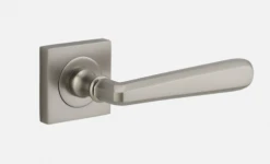 Door Handles & Levers IVER DOOR LEVER COPENHAGEN SQUARE ROSE BACKPLATE