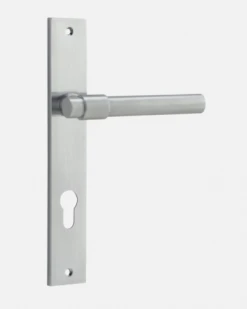 Door Handles & Levers IVER DOOR LEVER HELSINKI RECTANGULAR BACKPLATE
