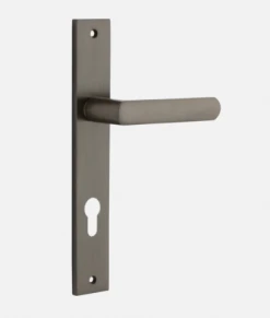 IVER DOOR LEVER OSAKA RECTANGULAR BACKPLATE Door Handles & Levers