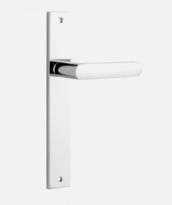 IVER DOOR LEVER OSAKA RECTANGULAR BACKPLATE Door Handles & Levers