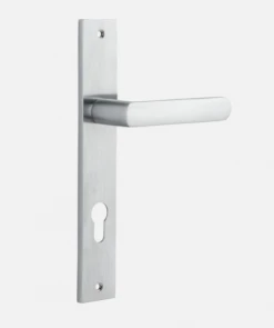 IVER DOOR LEVER OSAKA RECTANGULAR BACKPLATE Door Handles & Levers