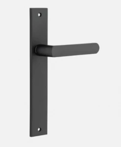 IVER DOOR LEVER OSAKA RECTANGULAR BACKPLATE Door Handles & Levers