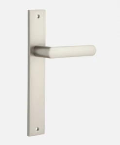 IVER DOOR LEVER OSAKA RECTANGULAR BACKPLATE Door Handles & Levers