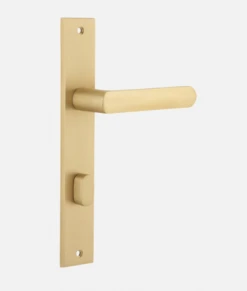 IVER DOOR LEVER OSAKA RECTANGULAR BACKPLATE Door Handles & Levers