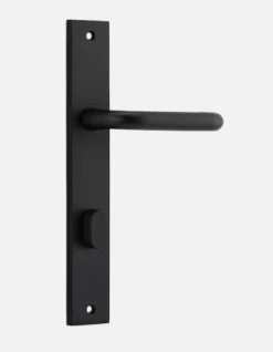 Door Handles & Levers IVER DOOR LEVER OSLO RECTANGULAR BACKPLATE 40 Door Handles & Levers IVER DOOR LEVER OSLO RECTANGULAR BACKPLATE