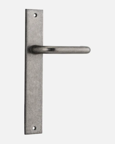 Door Handles & Levers IVER DOOR LEVER OSLO RECTANGULAR BACKPLATE 16 Door Handles & Levers IVER DOOR LEVER OSLO RECTANGULAR BACKPLATE