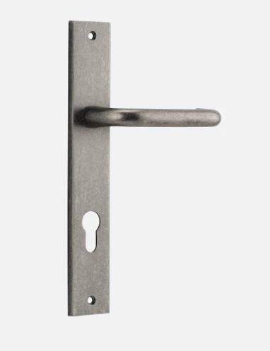 Door Handles & Levers IVER DOOR LEVER OSLO RECTANGULAR BACKPLATE 17 Door Handles & Levers IVER DOOR LEVER OSLO RECTANGULAR BACKPLATE