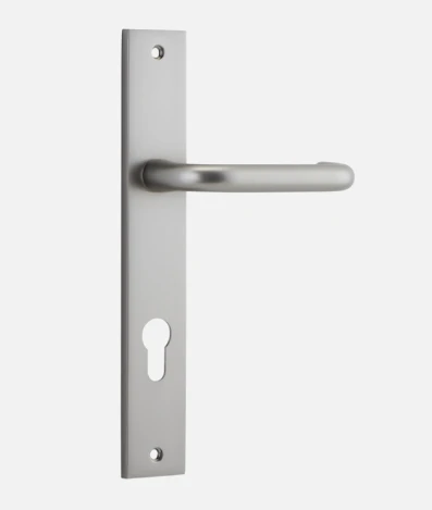 Door Handles & Levers IVER DOOR LEVER OSLO RECTANGULAR BACKPLATE 22 Door Handles & Levers IVER DOOR LEVER OSLO RECTANGULAR BACKPLATE