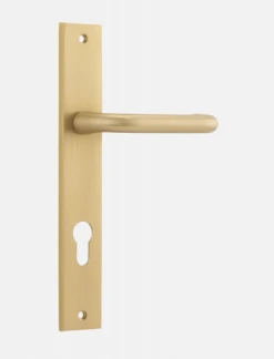 Door Handles & Levers IVER DOOR LEVER OSLO RECTANGULAR BACKPLATE 50 Door Handles & Levers IVER DOOR LEVER OSLO RECTANGULAR BACKPLATE
