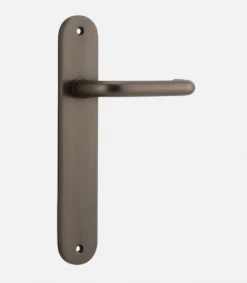 Door Handles & Levers IVER DOOR LEVER OSLO OVAL BACKPLATE
