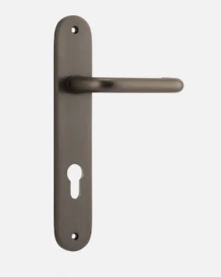Door Handles & Levers IVER DOOR LEVER OSLO OVAL BACKPLATE