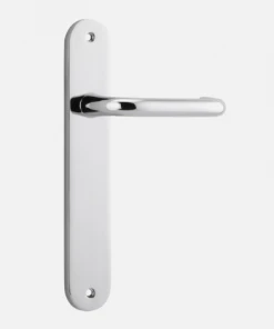Door Handles & Levers IVER DOOR LEVER OSLO OVAL BACKPLATE 31 Door Handles & Levers IVER DOOR LEVER OSLO OVAL BACKPLATE
