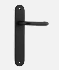 Door Handles & Levers IVER DOOR LEVER OSLO OVAL BACKPLATE 36 Door Handles & Levers IVER DOOR LEVER OSLO OVAL BACKPLATE