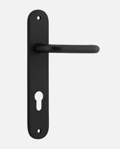 Door Handles & Levers IVER DOOR LEVER OSLO OVAL BACKPLATE 13 Door Handles & Levers IVER DOOR LEVER OSLO OVAL BACKPLATE