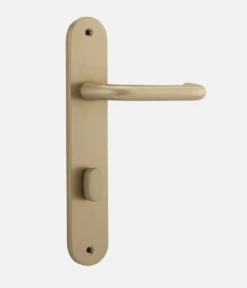 Door Handles & Levers IVER DOOR LEVER OSLO OVAL BACKPLATE 49 Door Handles & Levers IVER DOOR LEVER OSLO OVAL BACKPLATE