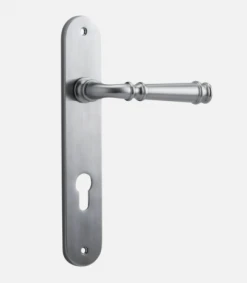 IVER DOOR LEVER VERONA OVAL BACKPLATE Door Handles & Levers