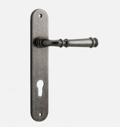 IVER DOOR LEVER VERONA OVAL BACKPLATE Door Handles & Levers